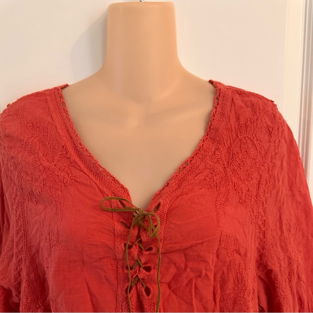 Coco + Carmen - Sz L/XL - Boho festival shirt cute - Picture 7 of 10